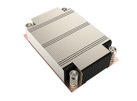 Refroidisseur passif AM5 VC 1U pour processeur, ailettes en aluminium empilées, dissipateur thermique pour Ryzen 7000 Series, chambre à vapeur de refroidissement