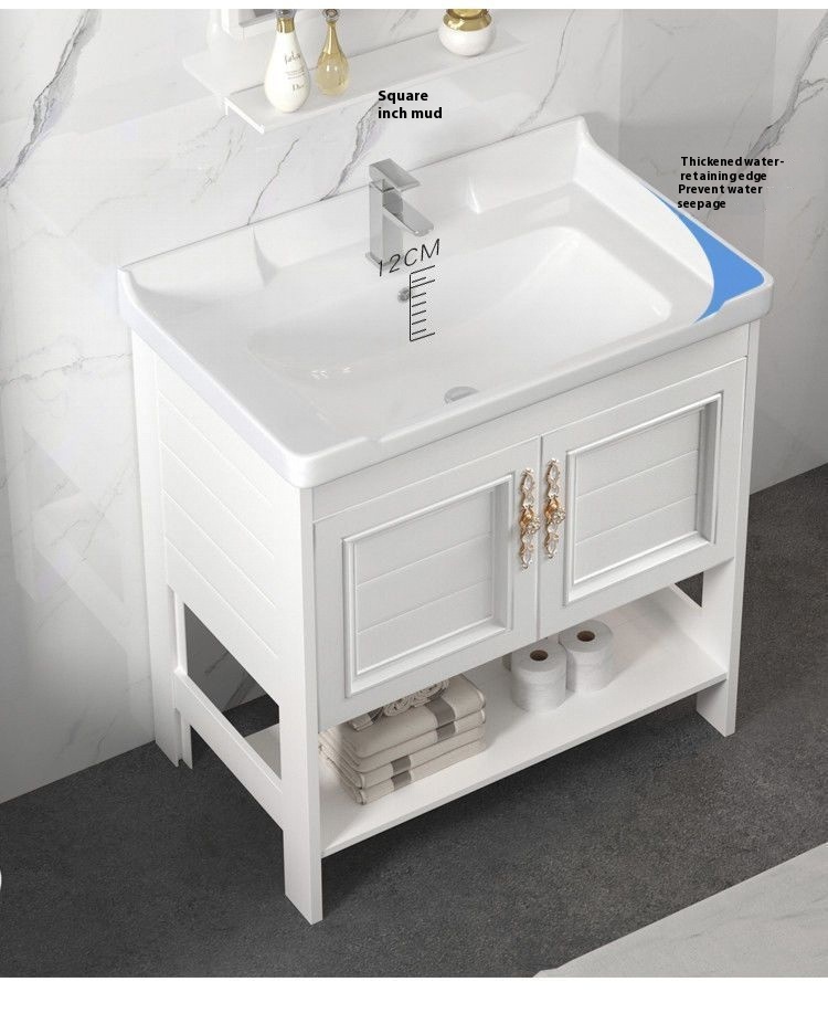 Gabinete blanco de 43*35 [sin puerta] - accesorios para grifería inferior