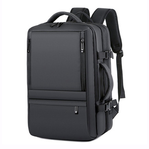 <span class=keywords><strong>T036</strong></span> người đàn ông 16 inch kinh doanh bền Túi máy tính xách tay mới không thấm nước TPU du lịch bình thường máy tính xách tay Ba lô trường xách tay ba lô với USB - Product Image 1