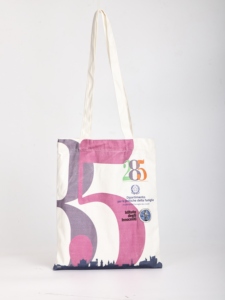 Bán buôn thiết kế mới tùy chỉnh Túi Vải phim hoạt hình cầm tay mua sắm quà tặng túi xách tay buồm vải Tote Túi - Product Image 6