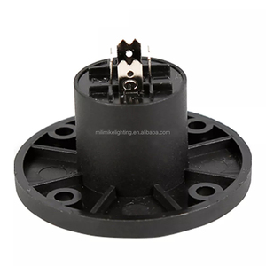 Giắc Cắm Cái Tròn Kích Thước Lớn Đầu Nối Loa Đầu Nối Loa Ổ Cắm Loa 4 Chân Phích Cắm Điện Hàn Đầu Cuối Cái - Product Image 4