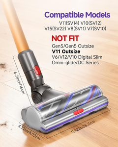 Tête de rechange V11 à couple élevé pour aspirateurs sans fil Dyson V11(SV14) <span class=keywords><strong>V10</strong></span>(<span class=keywords><strong>SV12</strong></span>) V15(SV22) V8(SV11) V7(SV10) - Product Image 2
