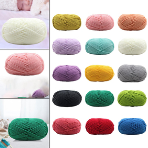 Hilo Acrílico para Tejer, 400 Gramos por Rollo, 100% Acrílico, Teñido, con Patrones, Hilo de Colores para Coser, Tejer, Crochet - Product Image 5