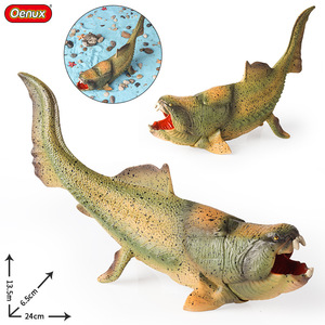Modelo de simulación de animales antiguos sólido y detallado, Plesiosaurios, depredadores marinos, criaturas prehistóricas, juguetes para niños - Product Image 5