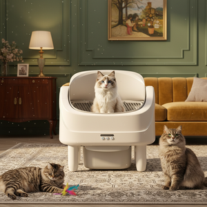 Litière pour chat à capteur, anti-pincement, directement de l'usine - Product Image 1