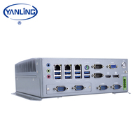 Mini PC industriel DC 9-36V, ordinateur embarqué, mini ordinateur industriel intelligent sans ventilateur