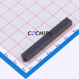 SOLC-140-02-L-Q-A Pin Socket P=1.27mm Connector 1.27mm 1.27mm Square Hole Four Row - Product Image 1