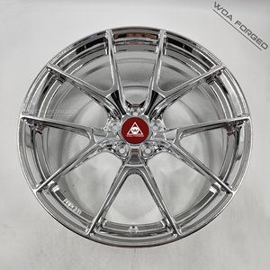 ล้อฟอร์จแบบกำหนดเอง ขอบโครเมียมขัดเงา น้ำหนักเบา สำหรับรถแข่ง BMW M3 M4 F90 Mustang GTR AMG Corvette Supra VS5RS - Product Image 2