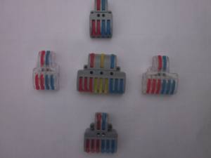 โรงงาน ราคาถูก  SPL-2-4 221-412 222  SPL-2-6 1 เข้า 2 ออก 1 เข้า 3 ออก  ขั้วต่อสายไฟแบบรวม  ขั้วต่อสายไฟแบบบล็อก 32A - Product Image 4