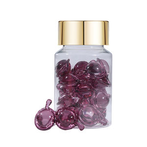 Sérum capillaire en capsules d'huile de vitamines pour la croissance des cheveux, label privé OEM, naturel, biologique, citron, 50 pièces - Product Image 1