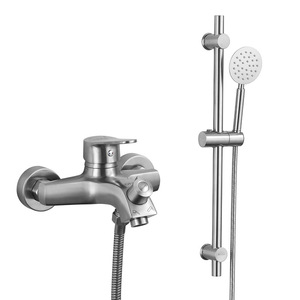 Válvula Mezcladora de Agua Fría y Caliente de Acero Inoxidable Inosello de 40 mm, Grifo de Ducha Triple con Rociador de Mano - Product Image 1