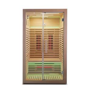Sauna de Infrarrojos de Lujo para 2 Personas, Personalizable, de Madera de Abeto, para Interiores, Venta al por Mayor - Product Image 2