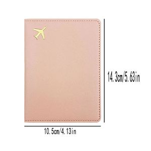 Custom Logo Travel <b>Cover</b> Pu <b>Leather</b> Id <b>Passport</b> Credit Holder Case Business Card Wallet - Product Image 3