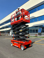 Plateforme élévatrice à ciseaux de qualité supérieure, machine élévatrice hydraulique, élévateur hydraulique mobile pour la maintenance des bâtiments et les travaux aériens en entrepôt