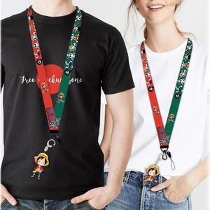 Beauty Magic House Full Cartoon <b>Polyester</b> <b>Lanyard</b> Student Neckband Key ID Card Holder - Product Image 2