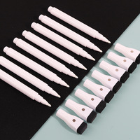 Nouveaux marqueurs magnétiques pour tableau blanc à pointe fine, effaçables à sec, avec gomme, pour enfants, marqueurs fins à faible odeur pour calendriers