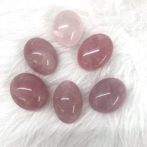 <span class=keywords><strong>Pierre</strong></span> <span class=keywords><strong>roulée</strong></span> en <span class=keywords><strong>quartz</strong></span> <span class=keywords><strong>rose</strong></span> naturel de 2-3 cm, en promotion, pour la décoration - Product Image 3