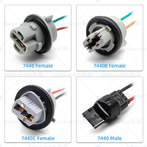 Nouveau support d'<span class=keywords><strong>ampoule</strong></span> 1157 BA15d pour lampes à double filament 12V, montage universel pour feux de freinage et feux de stationnement - Product Image 2