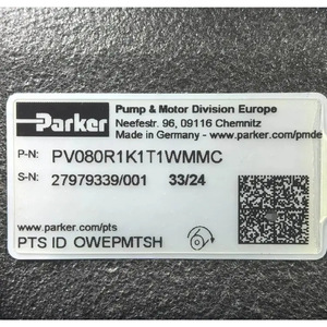 Pompe hydraulique Parker PV080R1K1T1NMMC pour aciéries et centrales électriques - Product Image 1
