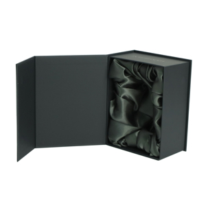 Cajas de Regalo Personalizadas en Forma de Libro Negro, con Tapa Magnética, Embalaje de Cartón Rígido, Laminación Mate, para Esmalte de Uñas, Aceite Facial - Product Image 5
