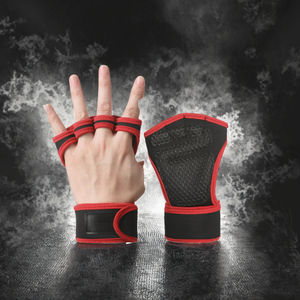 Atmungsaktive Unisex-Trainingshandschuhe mit individuellem Logo, Fitness-Schutzhandschuhe, Sport-Gym-Handschuhe aus Polyester, Halbhandschuhe zum Gewichtheben - Product Image 2