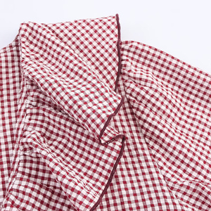 <span class=keywords><strong>Camisa</strong></span> de Mujer ZATRHMBM Otoño 2025, Nueva Moda, <span class=keywords><strong>Camisa</strong></span> Decorativa <span class=keywords><strong>a</strong></span> <span class=keywords><strong>Cuadros</strong></span> Pequeños, <span class=keywords><strong>Camisa</strong></span> Informal de Manga Larga Versátil para Mujer - Product Image 4