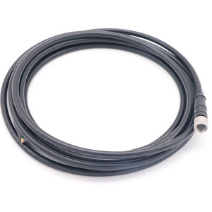 สายแพทช์คอร์ดแบบตรงกันข้ามตัวผู้ต่อกับตัวเมีย M8 กันน้ำ ขนาด 24AWG - Product Image 2