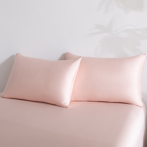 Ensemble de literie certifié OEKO-TEX 100% Lyocell, 4 pièces, ensemble de draps respirants et doux pour la maison, l'hôtel, disponible en taille Queen et King - Product Image 3