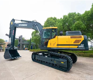 รถขุดไฮดรอลิกแบบตีนตะขาบ HX350L ขนาดใหญ่ สำหรับโครงการพัฒนาที่ดินและทรัพยากรน้ำ - Product Image 4