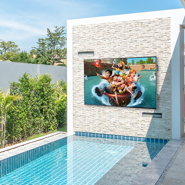 55 65 75 85 Inch Waterproof LED Smart TV LCD Advertising Player Digital Signage Full HD 4K Outdoor Hotel TV 100Hz