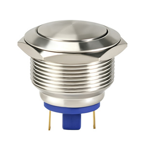 Interrupteur à bouton-poussoir momentané en métal IP65 12mm 16mm 19mm 22mm 25mm pour le sablage - Product Image 3