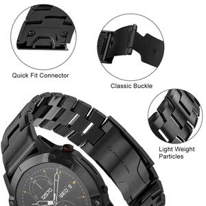 Bracelet de montre en alliage de titane de remplacement pour <span class=keywords><strong>Garmin</strong></span> fenix 7X pro bracelet en métal pour <span class=keywords><strong>Garmin</strong></span> 6X 5plus 965 955 <span class=keywords><strong>S60</strong></span> - Product Image 4