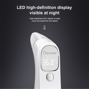 Berrcom Termometer Dahi Bayi, Termometer Dahi Elektronik Tampilan LCD Cerdas dengan Penutup Probe - Product Image 5