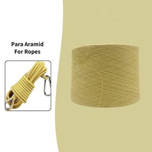 Fil en para-aramide 1414 résistant à la coupure, ignifuge, pour tricot, tissage, corde de sécurité, cordon industriel de haute qualité en vrac - Product Image 1