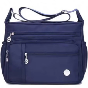 Échantillon gratuit sac tendance 2024, sacs pour téléphone portable pour hommes, sac bandoulière de voyage, étui à fermeture éclair pour téléphone portable en PU polyester, porte-cartes - Product Image 2