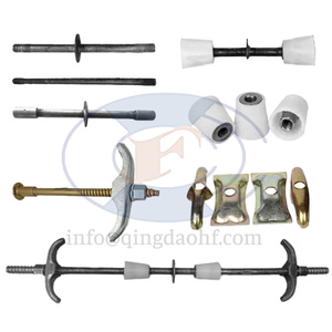 HF ván ép vít chủ đề nước dừng Tie Rod với Wing Nut Tie B nón phẳng sườn máy giặt B hình thức Tie nước dừng lại thông qua hệ thống tường - Product Image 3