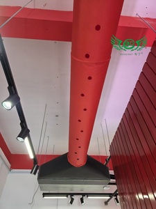 <span class=keywords><strong>Ducto</strong></span> de Tela Rojo para Aire Acondicionado con Soporte Interno, Fabricante y Proveedor de Sistemas HVAC - Product Image 6