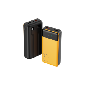 Batería Externa Portátil Delgada de Ultra Alta Capacidad de 20000 mAh con Logotipo Personalizado, Cable <span class=keywords><strong>Tipo</strong></span> <span class=keywords><strong>C</strong></span> Integrado para Teléfonos Inteligentes - Product Image 2