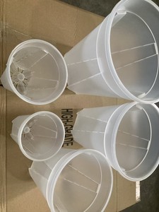 <b>Plastic</b> Plant Pots with Drainage Hole , Nursery <b>Planter</b> Breathable Flower for Indoor Outdoor - Product Image 6