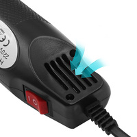 220 bricolage pistolet à Air chaud téléphone portable outil de réparation sèche-linge Support de soudage siège rétractable en plastique pistolet à Air plat prise ronde