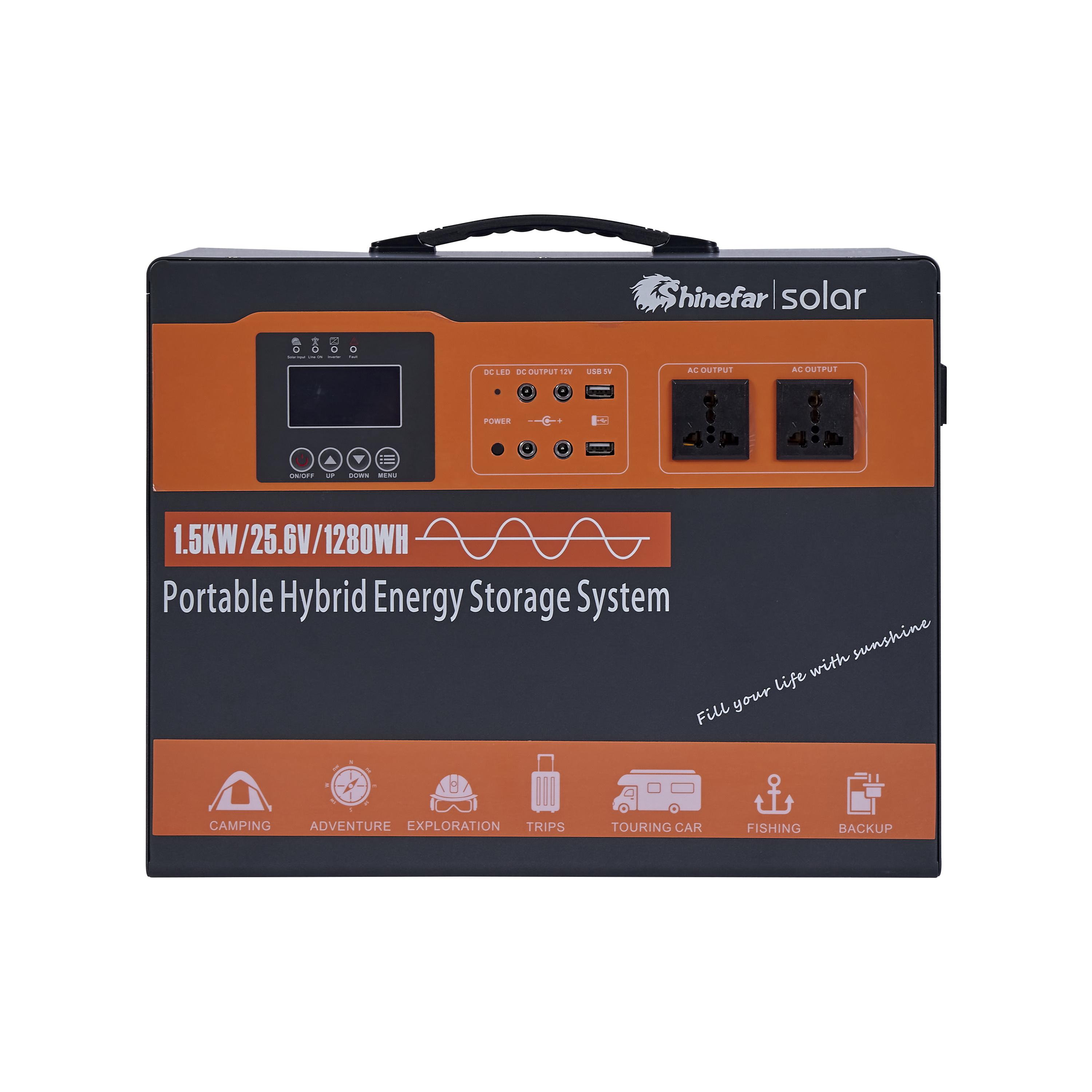 Portable Hybrid Energy Storage System 1000w 25.6v for Solar Energy System · image 3