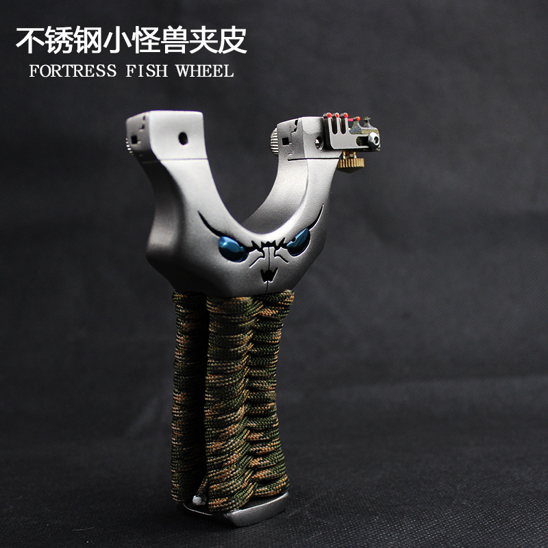 Распродажа, Рогатка из нержавеющей стали для охоты, Рогатка из дробовика