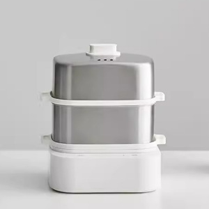 Vaporera de huevos instantánea Olayks de 2 niveles con apagado automático, vaporera eléctrica para uso doméstico - Product Image 5