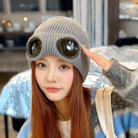 Trendle International WB 6656 Image Fancy Girls Knitted Beanie Winter Ski Hat Women Travel Autumn 60% Acrylic 40% Common