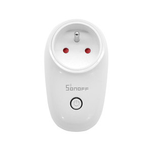 <span class=keywords><strong>Sonoff</strong></span>-<span class=keywords><strong>enchufe</strong></span> inteligente S26E con Wifi para el hogar, toma de corriente inalámbrica con Control remoto por aplicación, <span class=keywords><strong>enchufe</strong></span> de sincronización, funciona con Google - Product Image 1