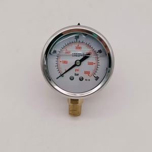 Made in China Flange aço inoxidável <span class=keywords><strong>SS</strong></span> manômetro - Product Image 4