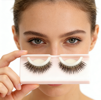Cils en fourrure de vison de haute qualité, réutilisables, sans cruauté, faciles à appliquer, imperméables, aspect naturel, cils en bande