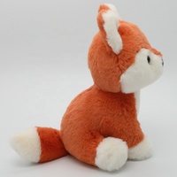 Nouveauté en gros mignon conçu joli renard en peluche jouet promotionnel animal en peluche renard personnalisé jouets en peluche OEM ODM