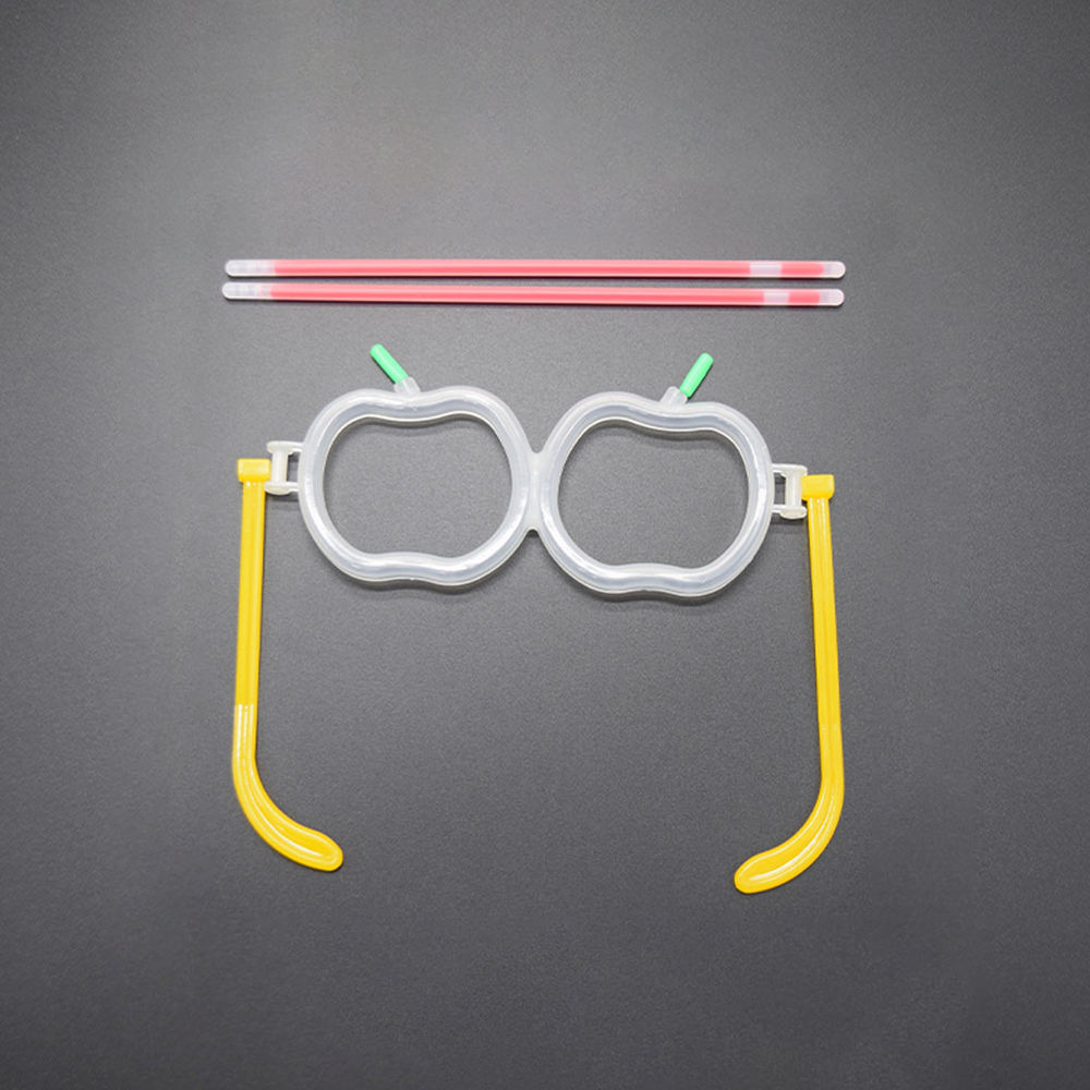 Wholesale New Innovations Grow in Dark Skeleton Shape Wedding Eyeglasses Glow Sticks Party Pack