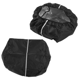Offre Spéciale personnalisé 210T Polyester mode 20-36L <span class=keywords><strong>housse</strong></span> de pluie pour <span class=keywords><strong>panier</strong></span> de vélo extérieur étanche avec serrure - Product Image 1